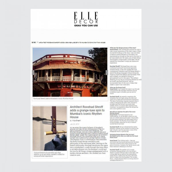 Elle Decor India 